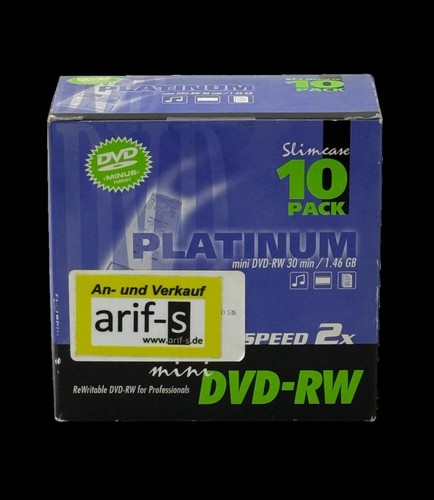 Platinum mini dvd - platinum, dvd-rw