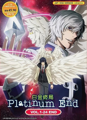 Dvd anime platinum end - platinum,