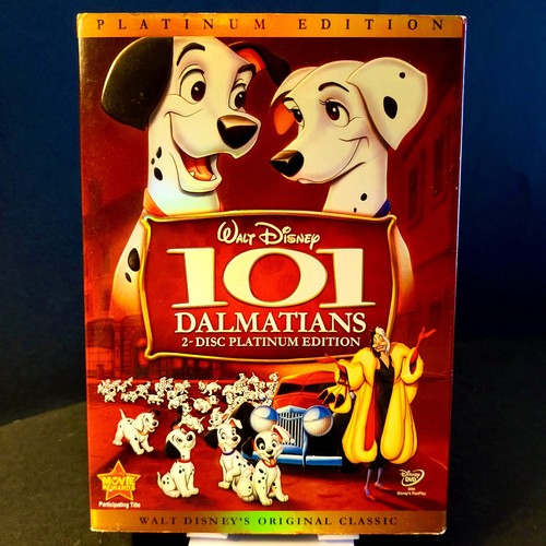 101 dalmatians dvd platinum - dalmatians,