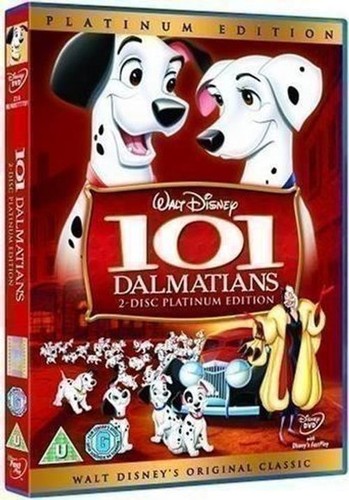 Dvd 101 dalmatians platinum - dvd,