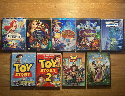 Disney pixar dvd lot - disney,