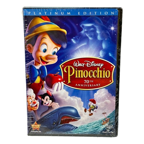 Pinocchio disney dvd - disney, platinum