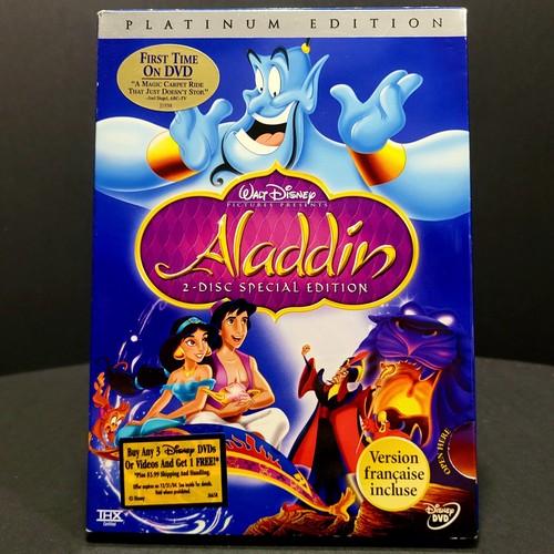 Aladdin dvd platinum edition - platinum,