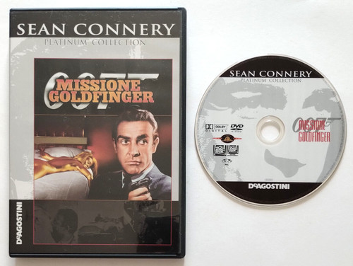 Dvd 007 missione goldfinger - missione,