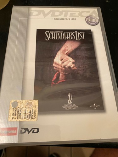 Dvd dvdteca schindler - dvd,